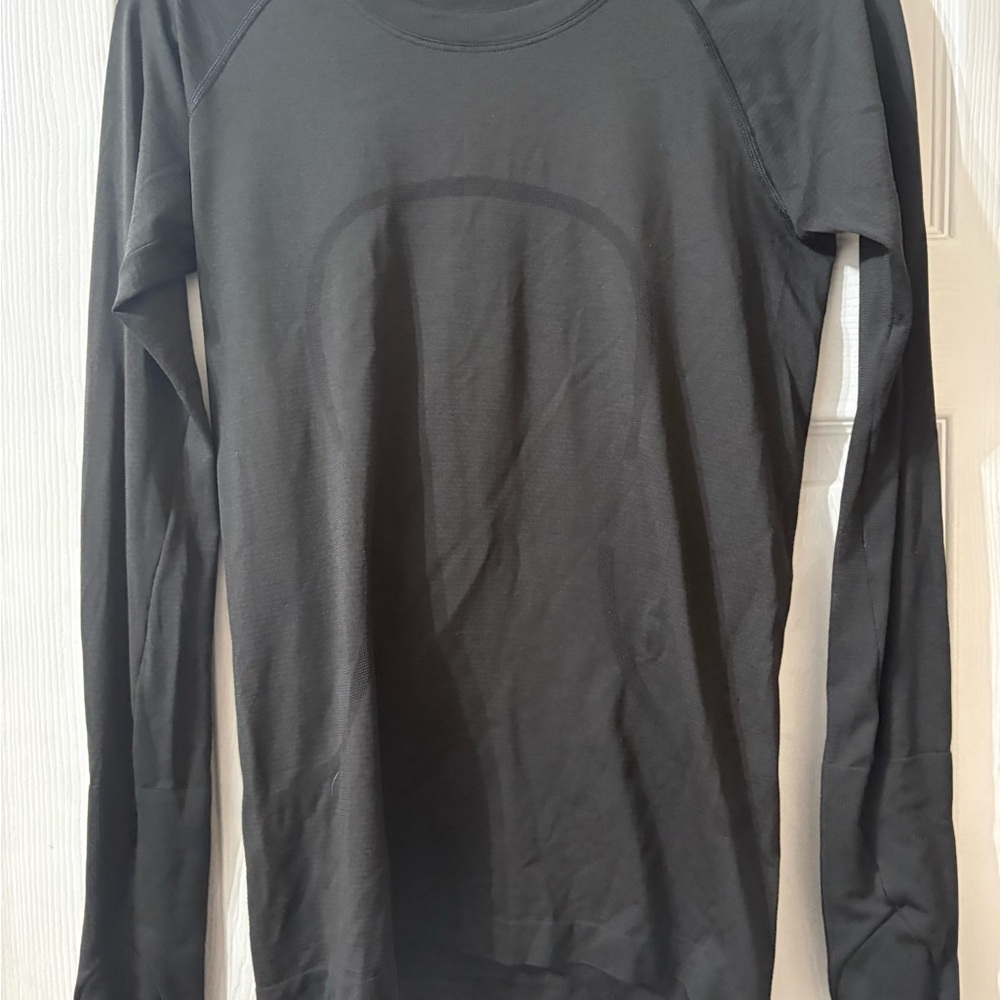 Lululemon | Swiftly Tech Long Sleeve Shirt 2.0 | Color: Black/Black | Size: 8